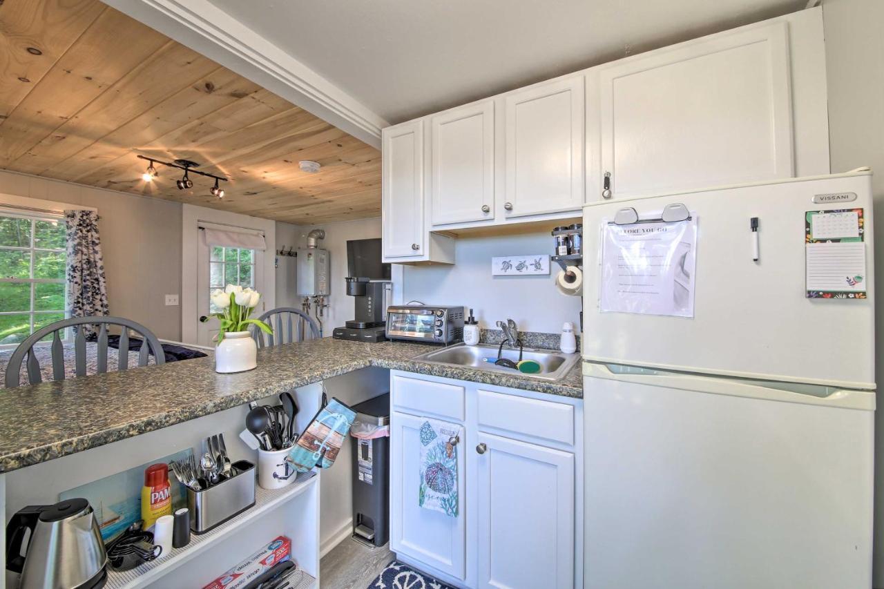 Lush Edgecomb Studio Cottage With Fire Table! Exterior foto