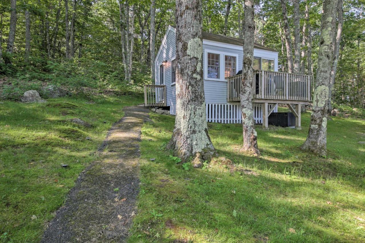 Lush Edgecomb Studio Cottage With Fire Table! Exterior foto
