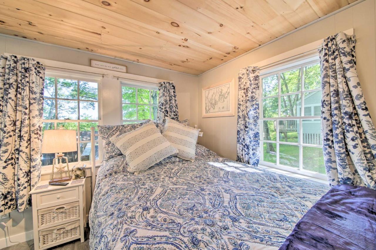 Lush Edgecomb Studio Cottage With Fire Table! Exterior foto