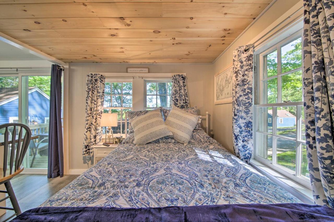 Lush Edgecomb Studio Cottage With Fire Table! Exterior foto