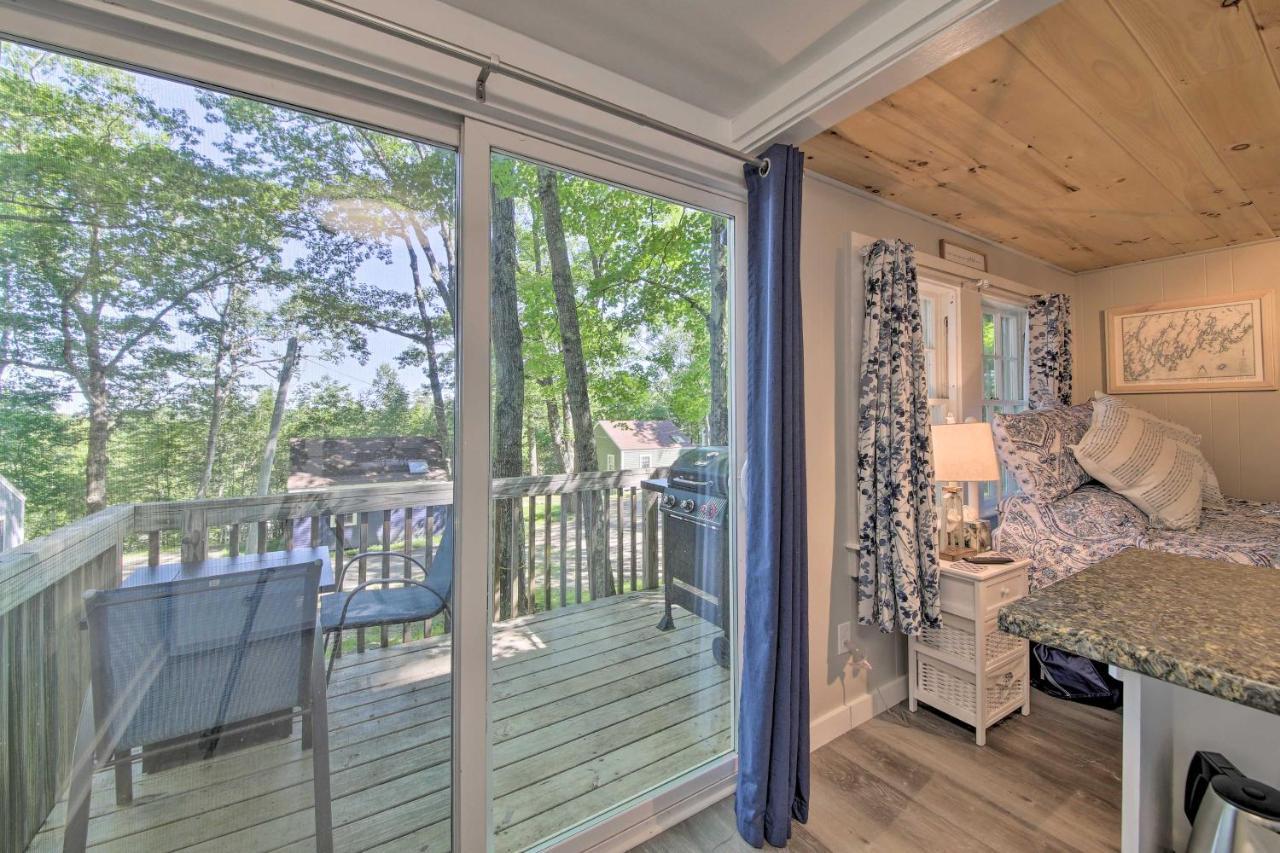 Lush Edgecomb Studio Cottage With Fire Table! Exterior foto