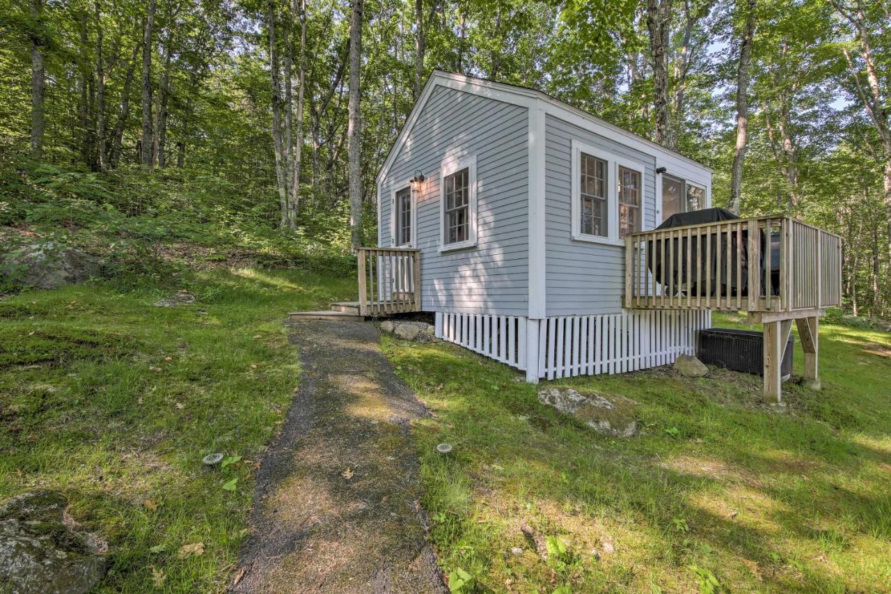 Lush Edgecomb Studio Cottage With Fire Table! Exterior foto